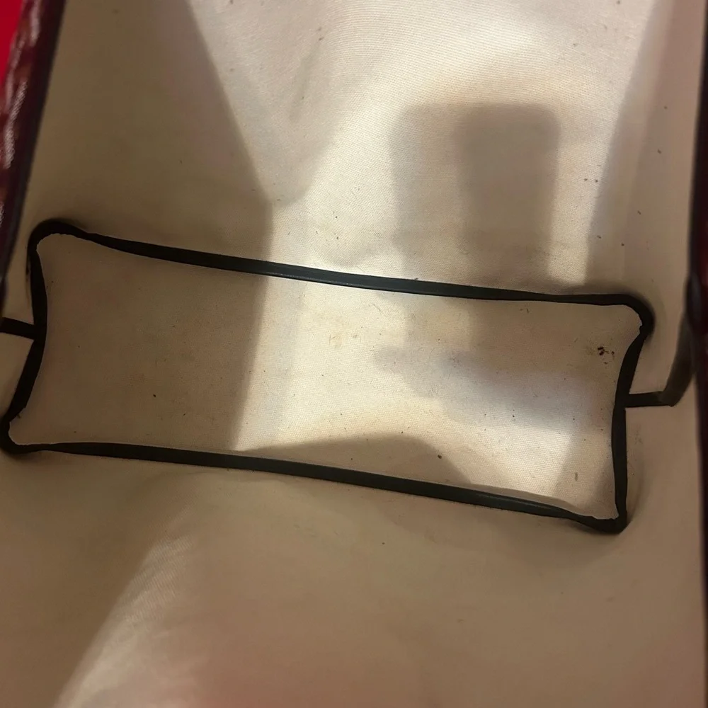 Goyard Brown and White Patterned Tote - Picture 3 of 5